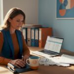 Arbeitsbereich für die Erstellung von Nebenkostenabrechnungen durch die Hausverwaltung