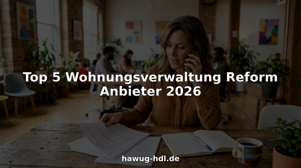 Fachberatung für Hausverwalter bei der Modernisierung von Verwaltungsstrukturen im Wohnungswesen