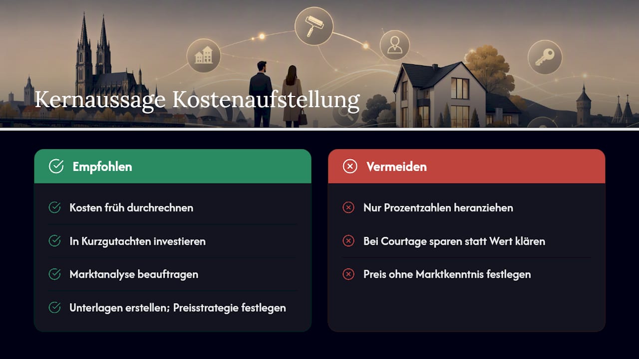 Was die Kostenaufstellung wirklich zeigt — overview diagram