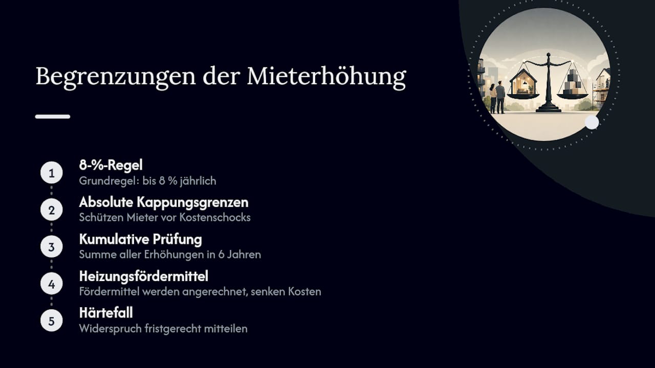 Deckelung der Mieterhöhung bei Modernisierungsmaßnahmen