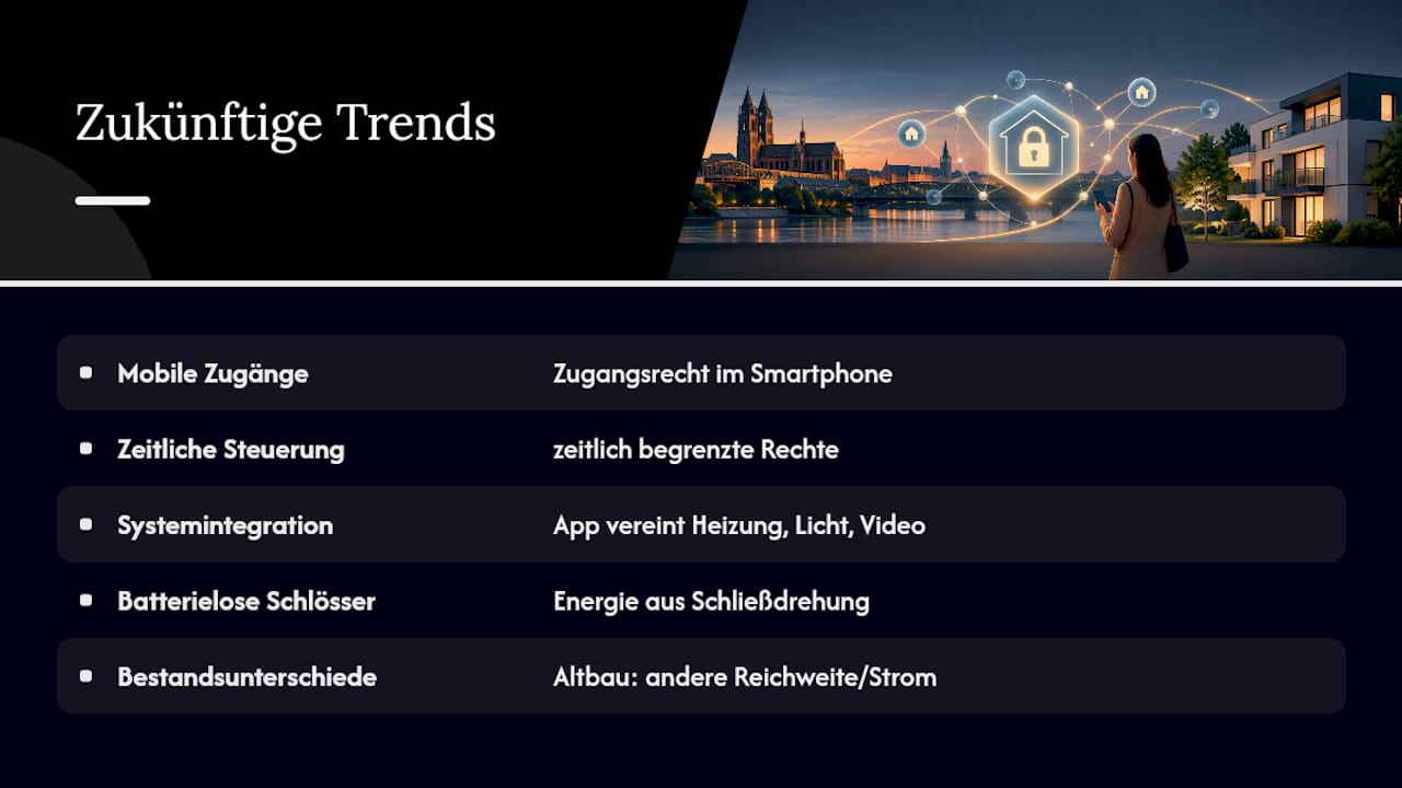 Welche Trends prägen digitales Schlüsselmanagement in den nächsten Jahren? — overview diagram